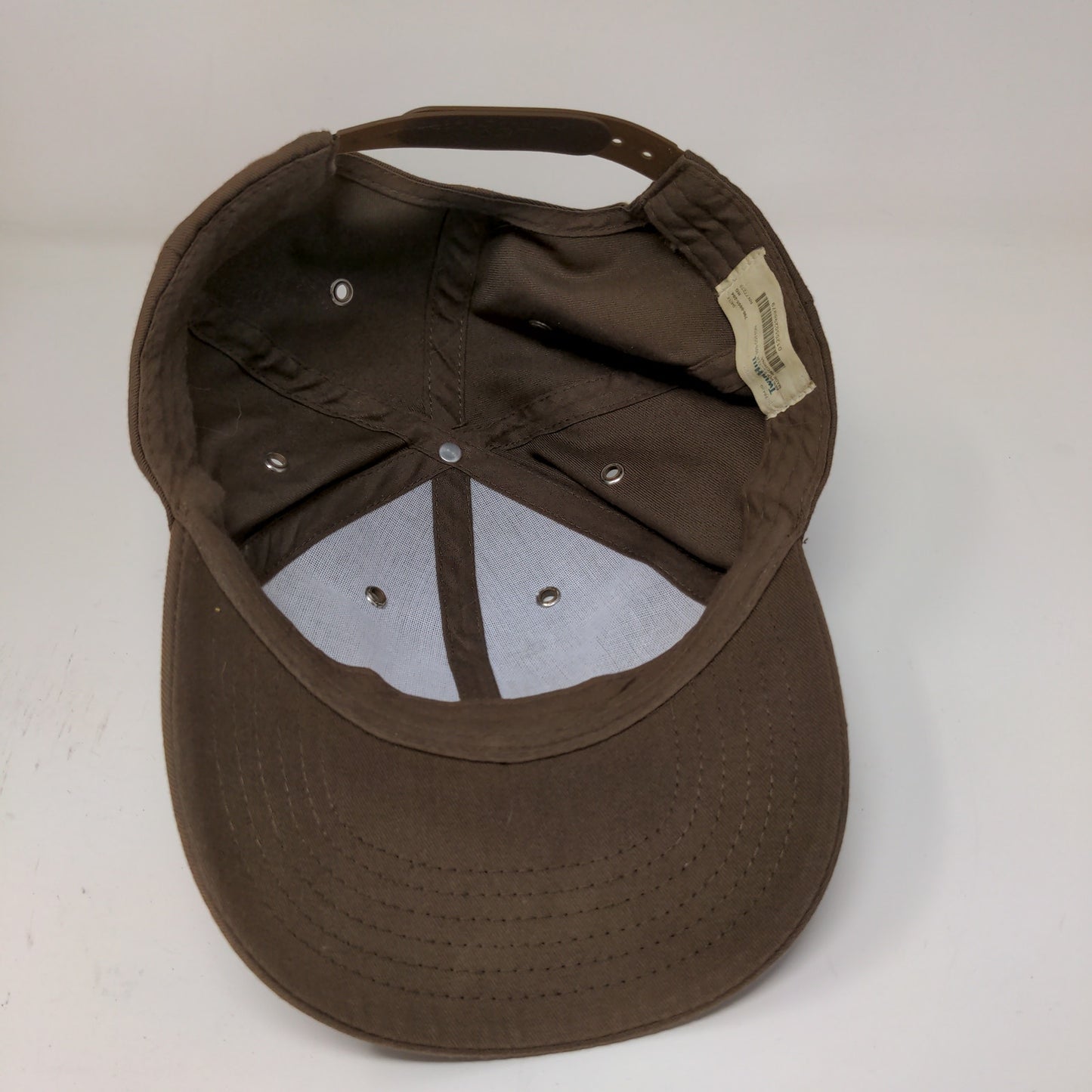 TwinHill Mens Snapback UPS Hat Brown Adjustable Logo PolyCotton