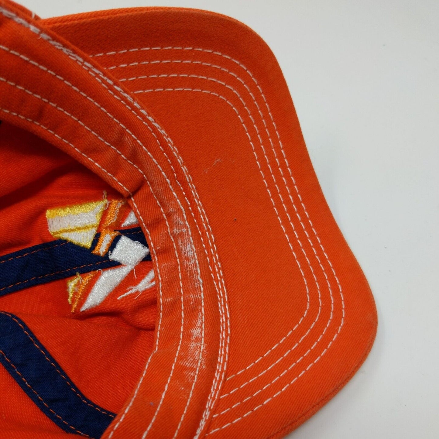 Nautica Kids Strapback Hat Orange Size L 8-12 Boys Embroidered Logo