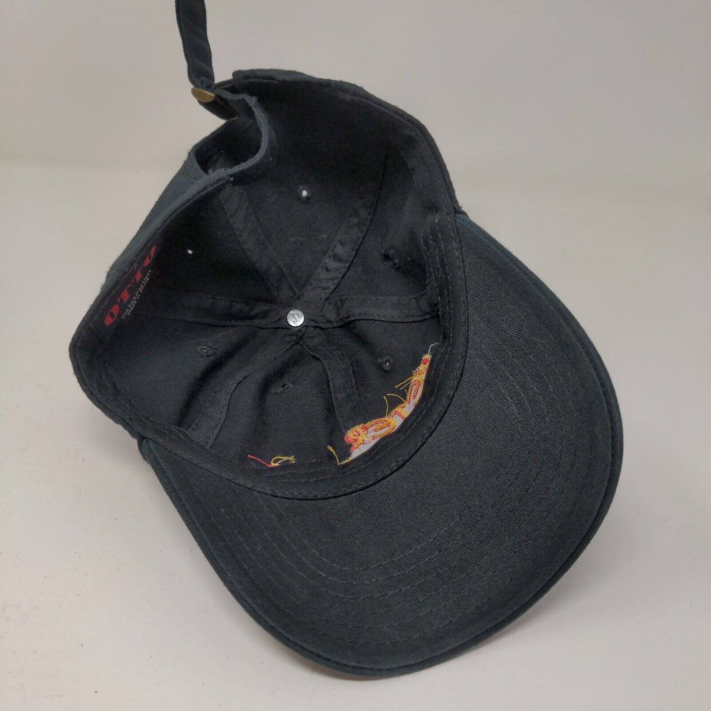 Otto Men's Peter Frampton Cap Hat Black OSFM Embroidered Logo