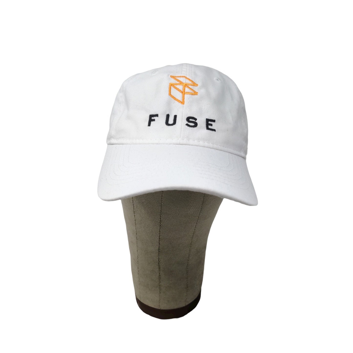 Live at Fuse Purdue Dorm Slideback Hat Embroidered Logo White
