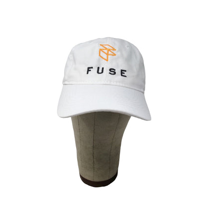 Live at Fuse Purdue Dorm Slideback Hat Embroidered Logo White
