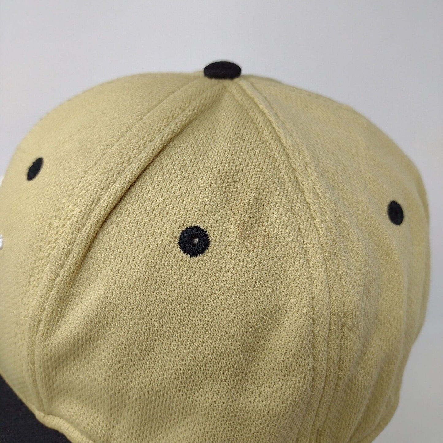Pukka LT Tigers Black Gold Fitted Baseball Hat Cap Size L / XL Embroidered