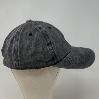 Five Below Men's Slideback Hat Gray Adjustable Embroidered Logo 100% Cotton