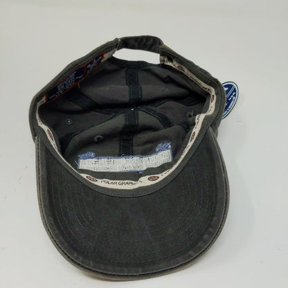 Polar USA Men's Slideback Hat Gray Mount Saint Helens W/Tags Embroidered