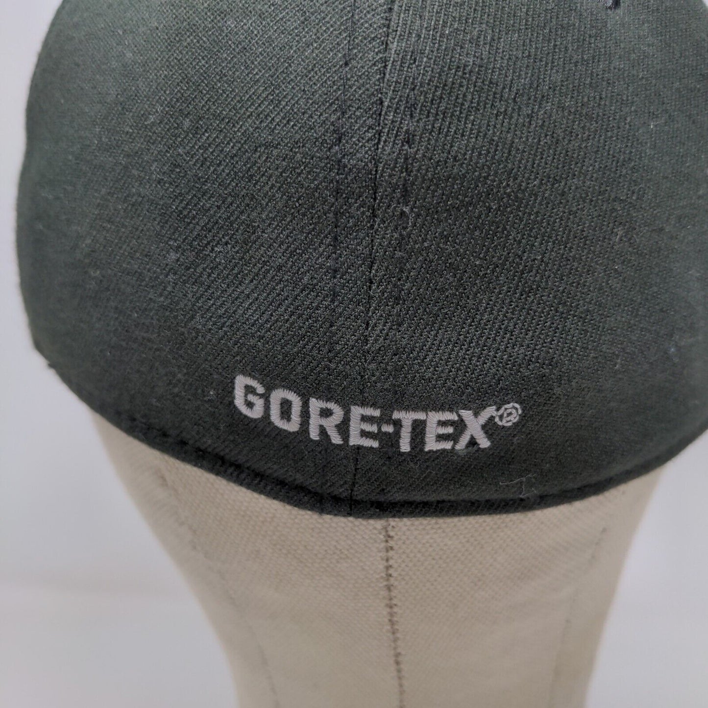 New Era Men's 39Thirty Gore Bike Wear Hat S-M Black Embroidered Logo