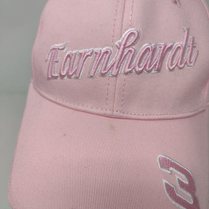 Winners Circle Womens Dale Earnhardt Strapback Hat Pink OSFM Embroidered Logo #3