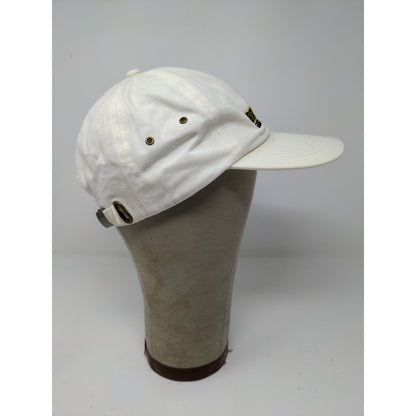 Purdue Boilerman Triathlon Slideback Hat White Cream Embroidered Logo