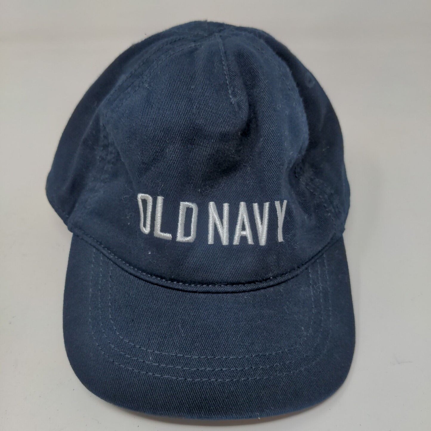 Old Navy Boys Stretchy Hat Blue Size M 100% Cotton Embroidered Logo