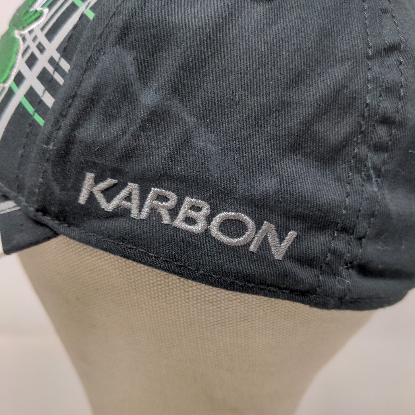 Karbon Men's Moosehead Snapback Hat Black One Size Cotton Embroidered Logo