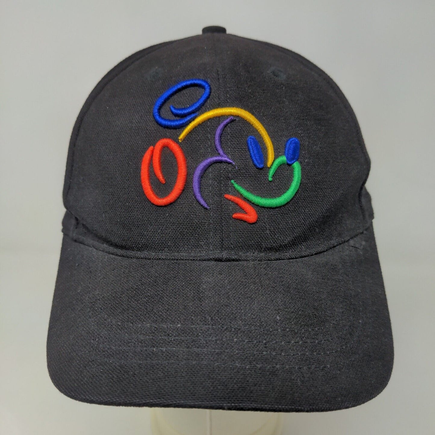 Walt Disney World Men's Slideback Hat Black OSFA Embroidered Mickey Mouse Logo