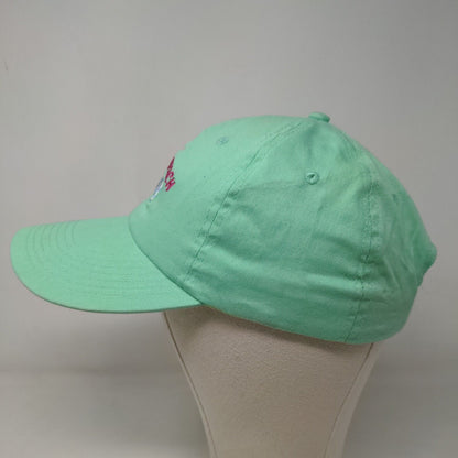 BJR Classic Men's Strapback Hat Blue Green Adjustable Ft. Meyers Beach Logo