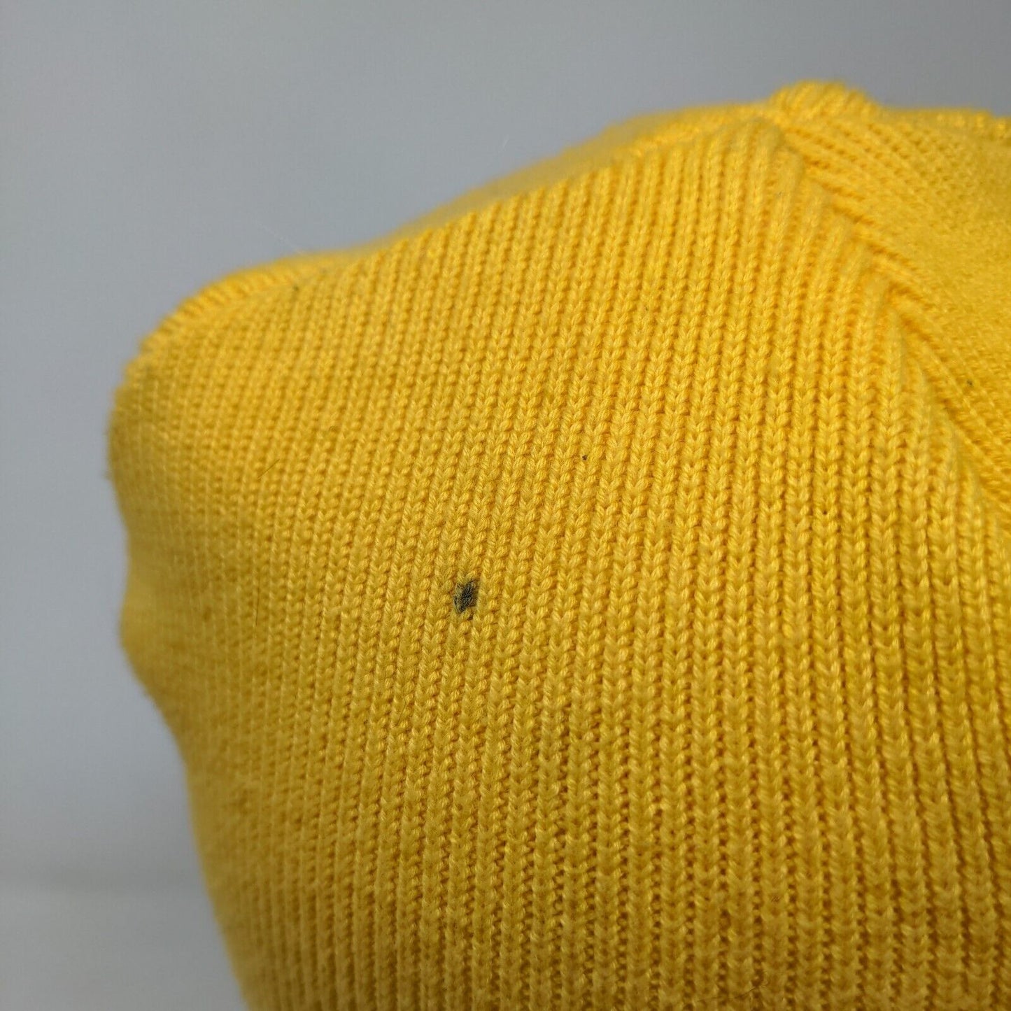 John Deere Boy's Knit Beanie Hat Yellow O/S 4-18 Embroidered Logo