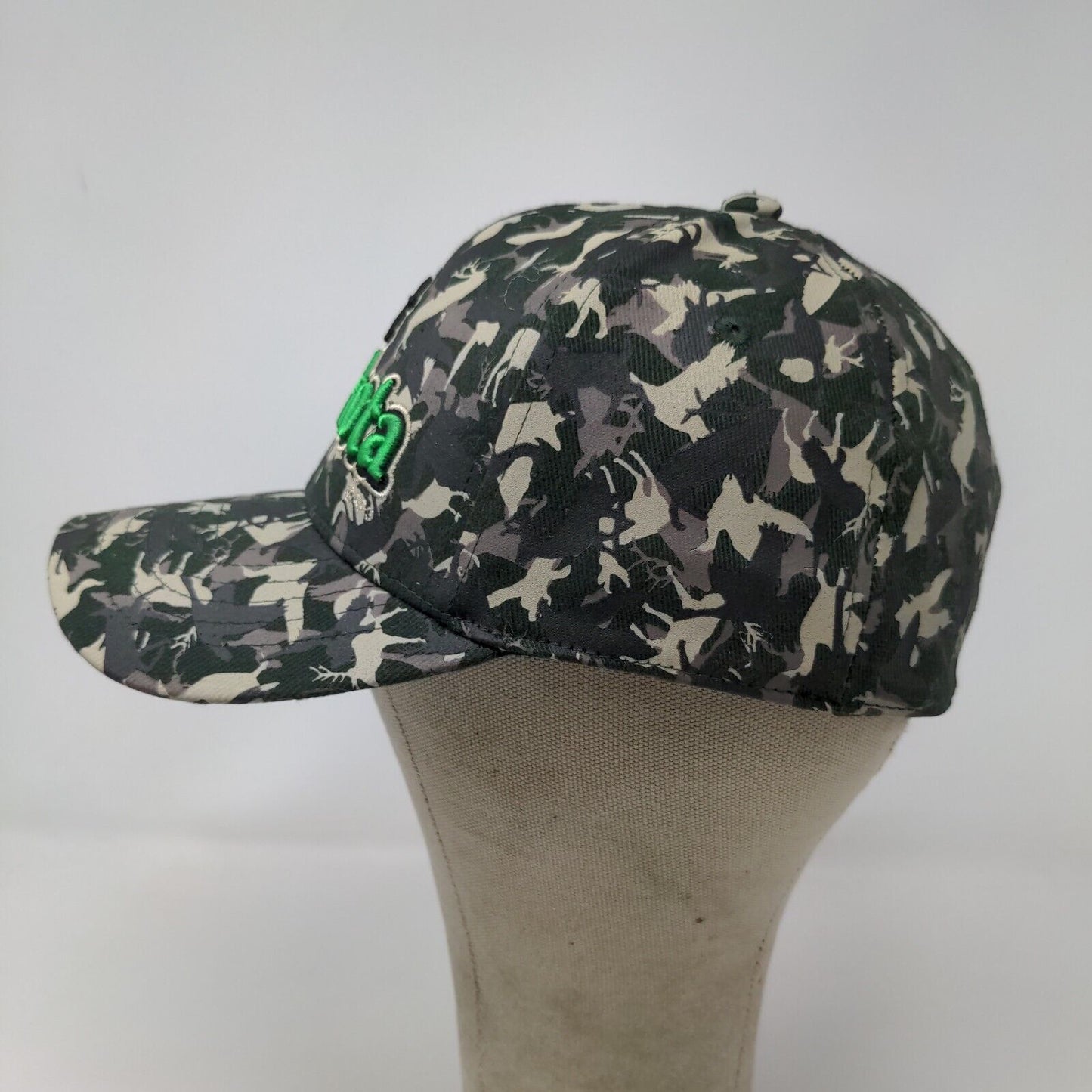 Wraptor Wear Men's Camo Hat Multi Stretch Deer Graphic Embroidered Hunt Dakota