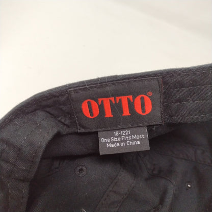 Otto Centerpoint Brewing Company Slideback Hat Black OSFM Embroidered Logo