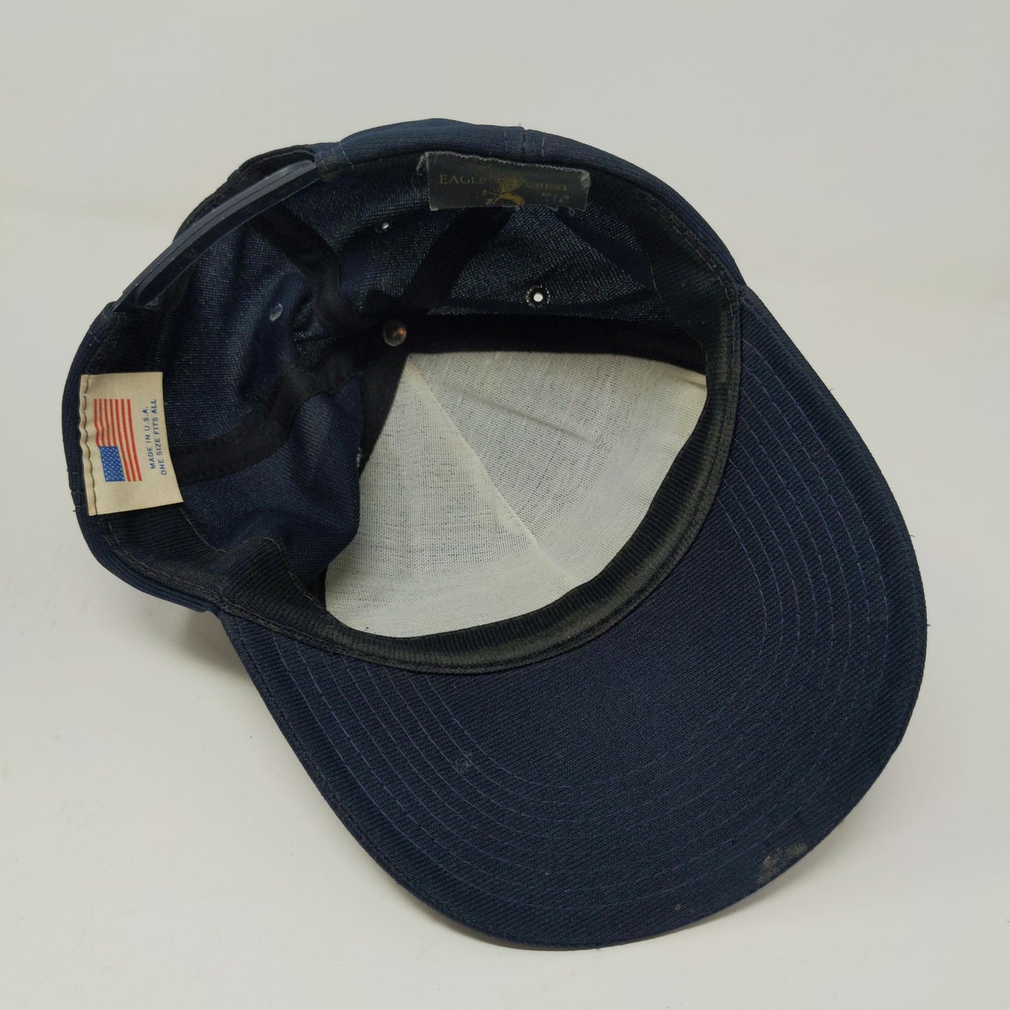 Eagle Crest Mens U.S. Air Force Veteran Snapback Hat Blue OSFA Embroidered Logo