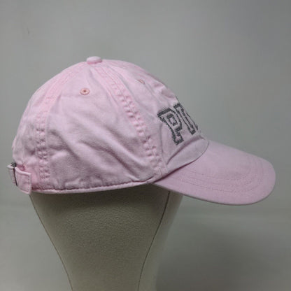 Pink Victoria's Secret Women's Slideback Hat Pink Size OS Shiny PINK Logo