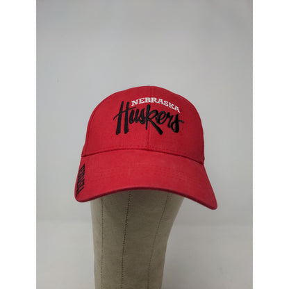 Russell Nebraska Huskers Strapback Hat Adjustable Red Embroidered