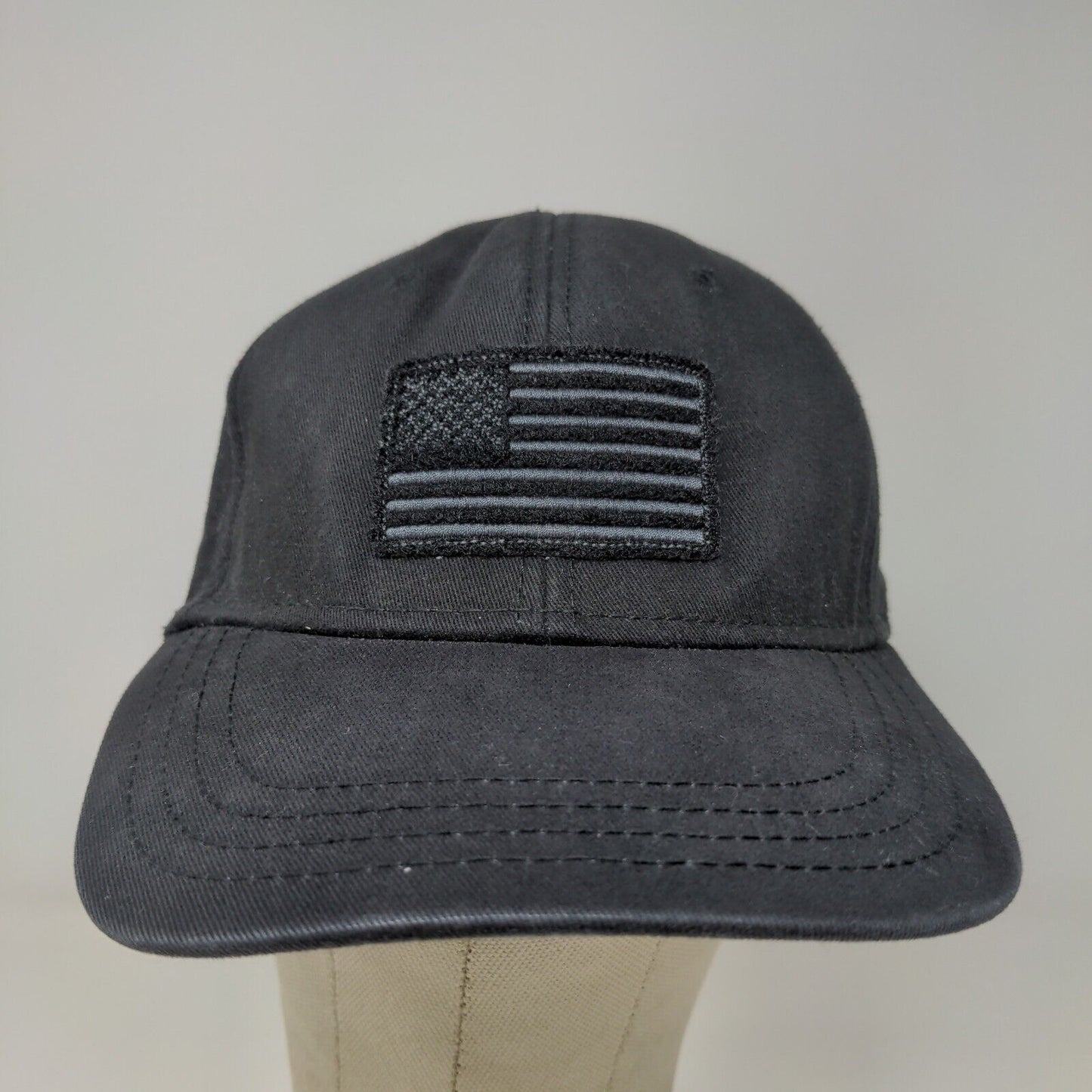 H3 Headwear Men's Snapback Hat Patriotic American Flag Black Adjustable