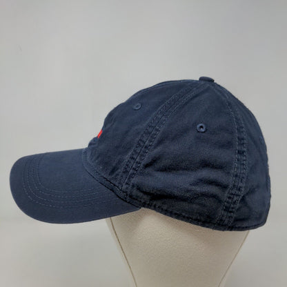 Tommy Hilfiger Men's Slideback Hat Blue Size OS Embroidered Logo Cotton