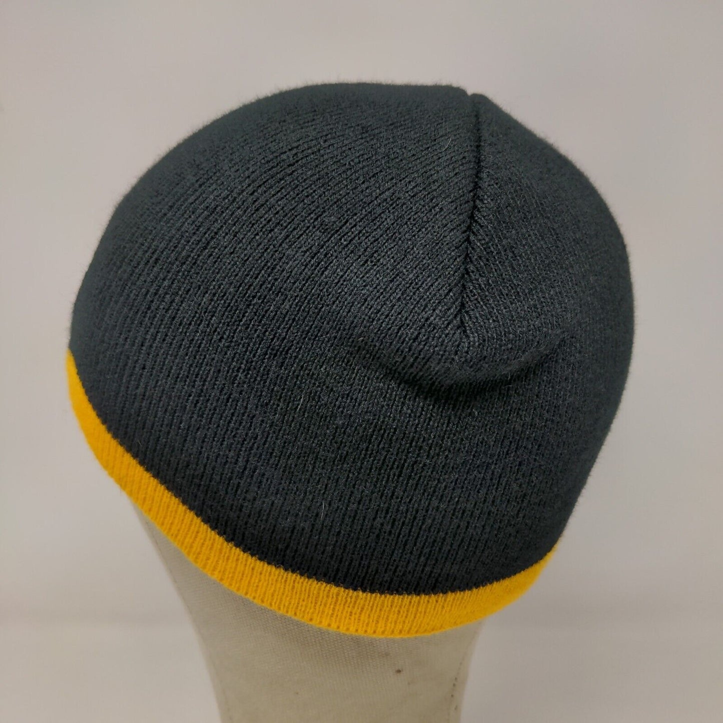 NFL Boys Pittsburgh Steelers Beanie Hat Cap Black Gold Size Youth Embroidered