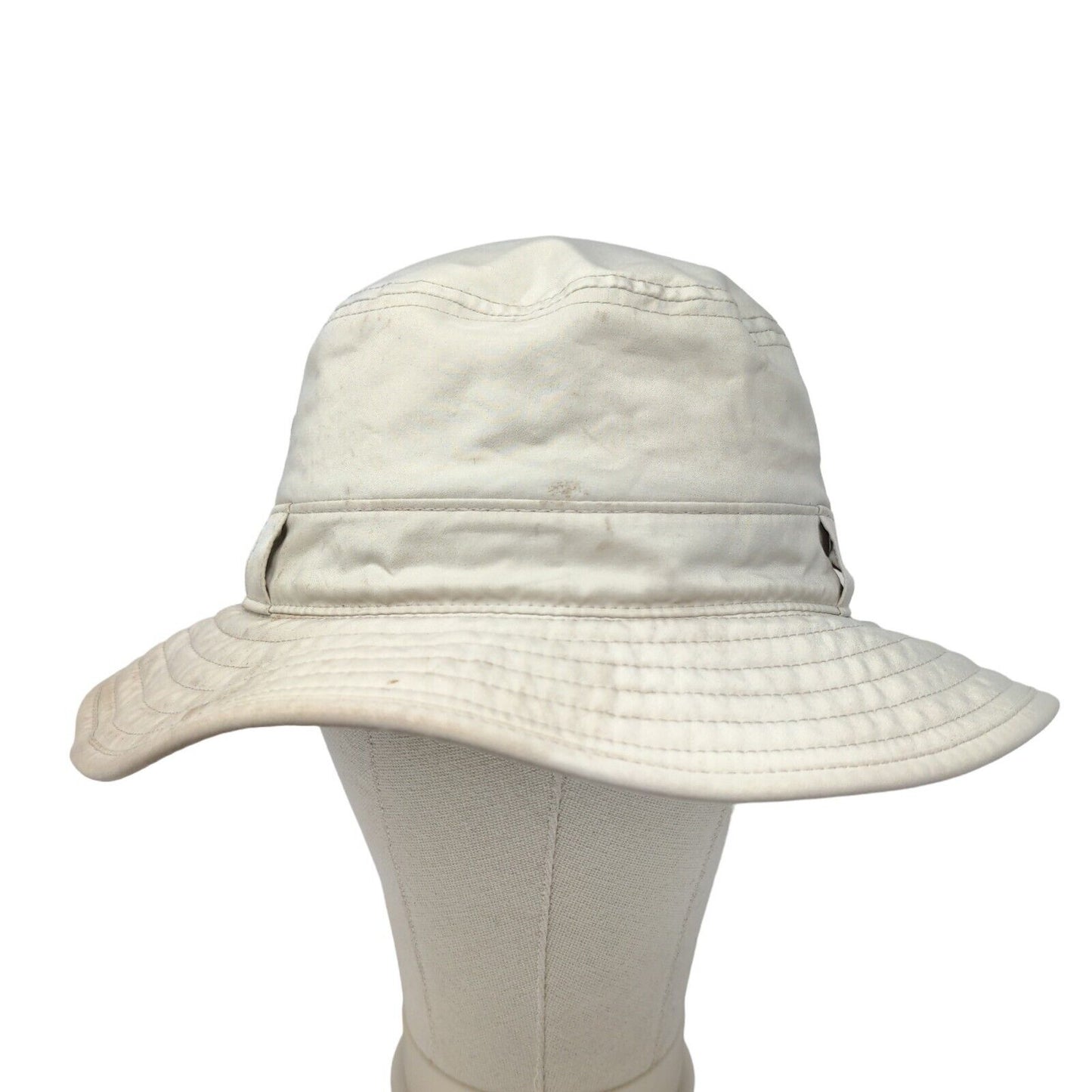 Solar Escape Women's Wide Brim Sun Hat Tan OS Drawstring 100% Polyester