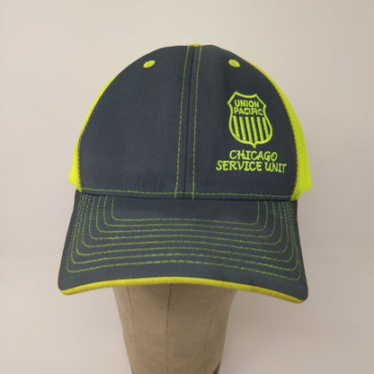 Union Pacific Railroad Chicago Service Unit Hat Size L/XL 7-3/8 - 8 Embroidered