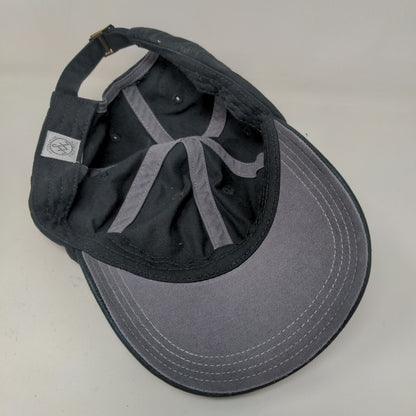 Alternative Men's Slideback Hat Black Size OSFA 100% Cotton Patch Logo