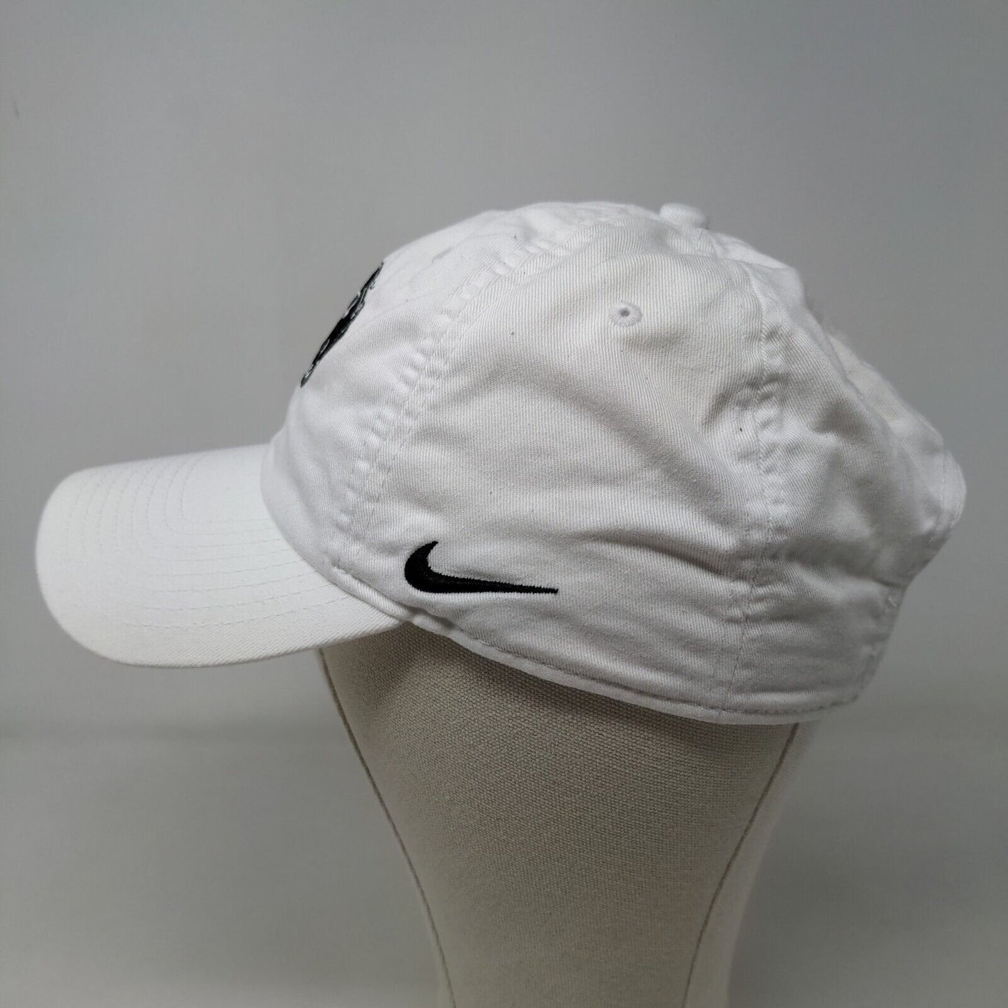 Nike S1ze Heritage 86 Men's Slideback Hat White Size OSFA Embroidered N Buffalo