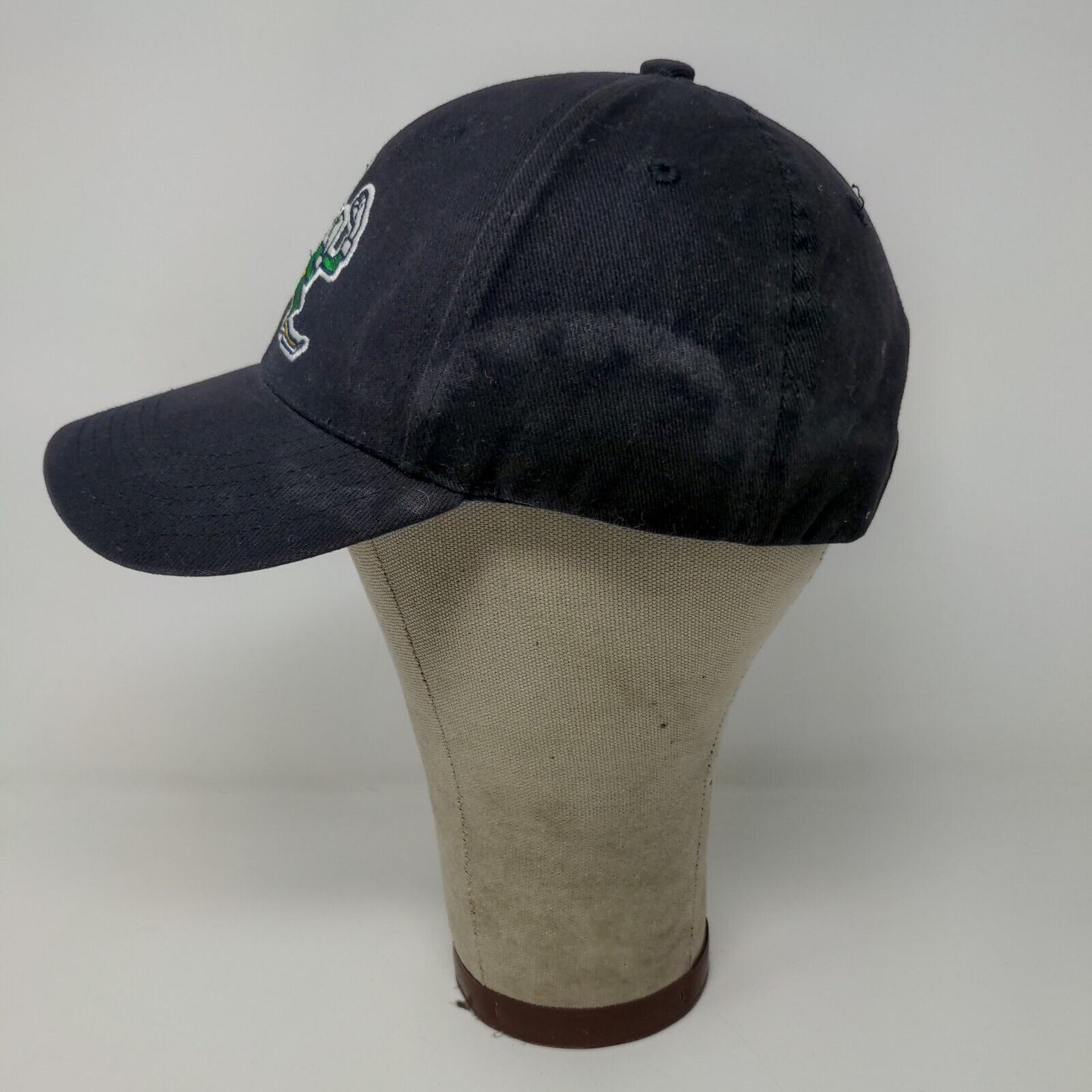 Captivating Headwear Notre Dame Fighting Irish Strapback Hat Blue Embroidered