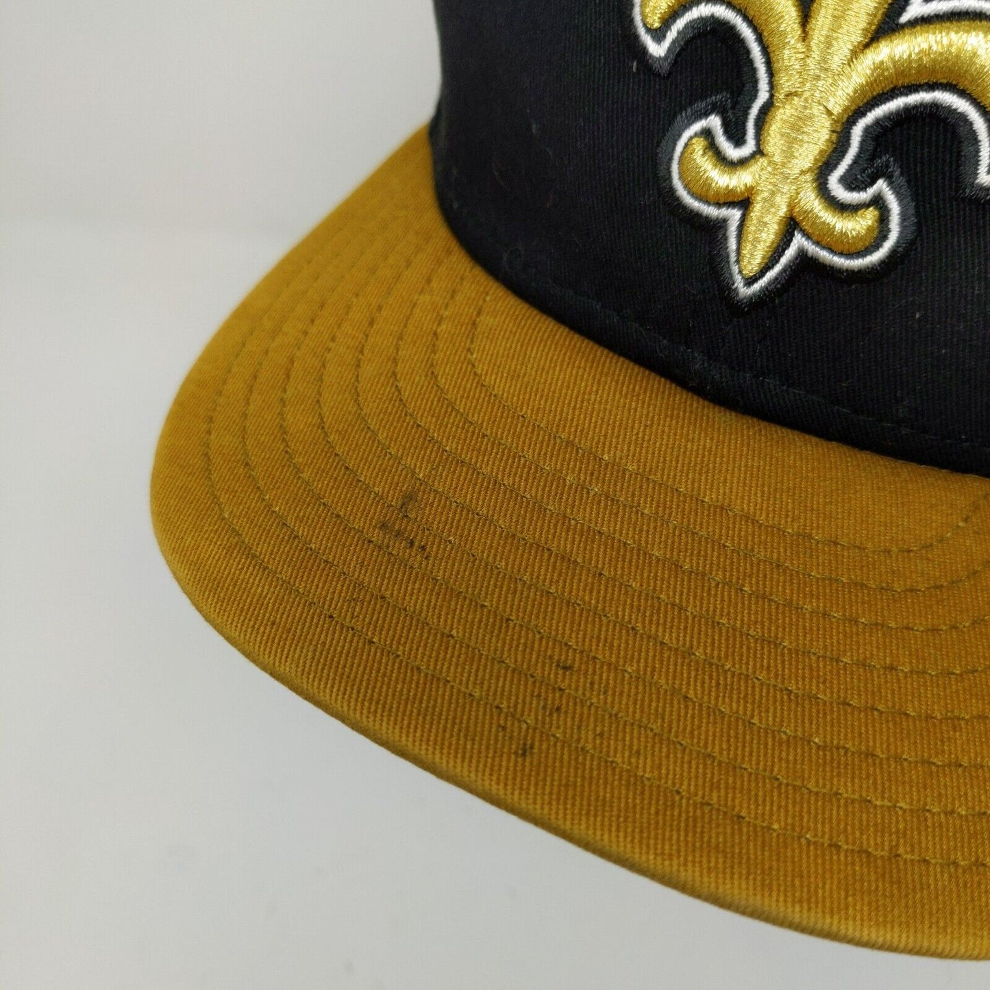 NFL New Orleans Saints Football Black Gold Snapback Hat Cap New Era 59Fifty ADJ