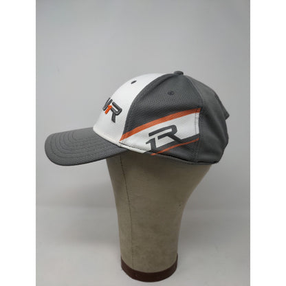 Taylormade Your1 1R OSFA Slideback Golf Hat White & Gray Slideback