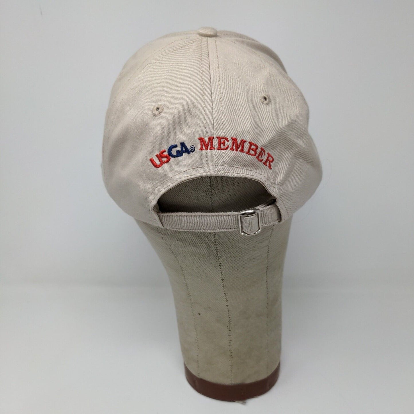 2012 US Open The Olympic Club Golf USGA Member Cream Baseball Cap Hat Embroider