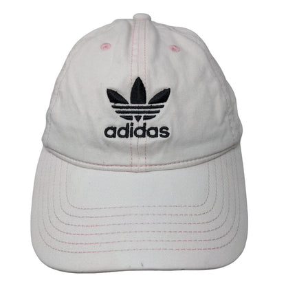 Adidas Women's Slideback Hat Pink Adjustable Embroidered Trefoil Logo