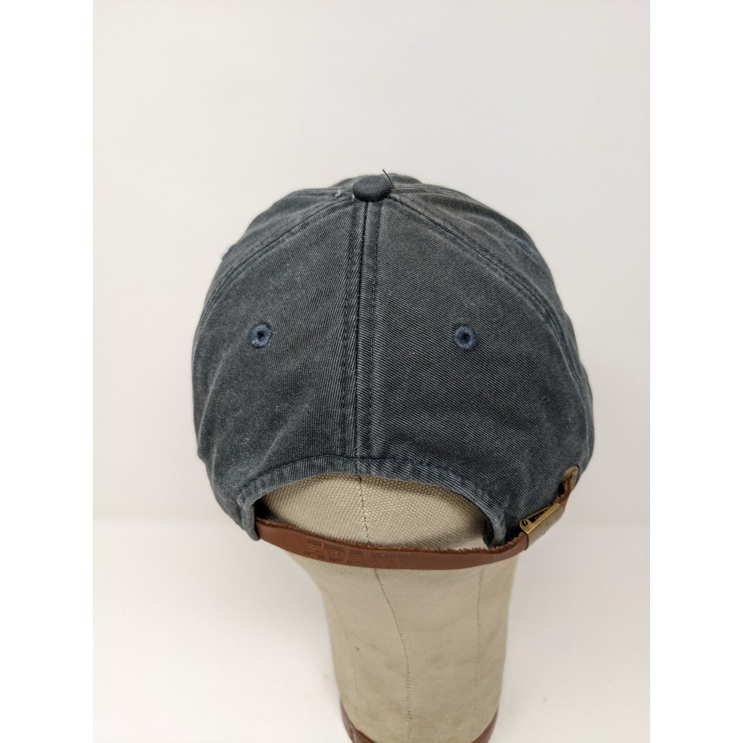 Prock Marine Company Hat Adams Brand Slideback Adjustable Black Embroidered