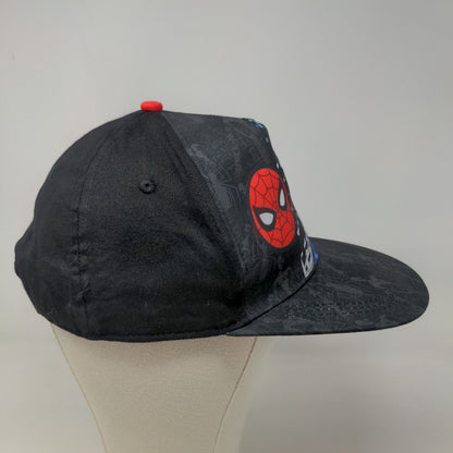 Marvel Spiderman Boy's Snapback Hat Black Size L/XL 8+ Youth Graphic Print