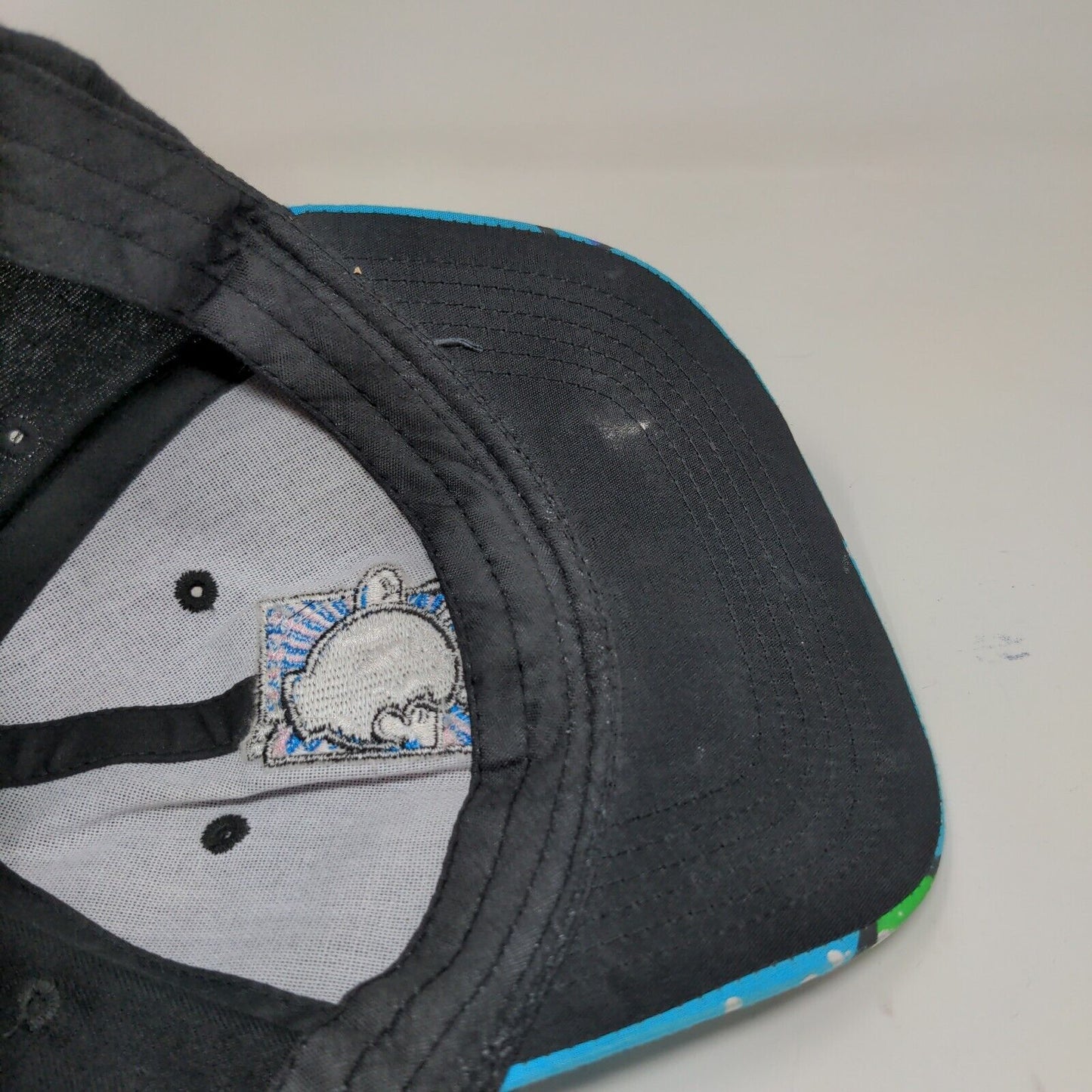 Sacred Crown Men's Snapback Hat Black OSFA Embroidered Bomb Logo Wham Boom
