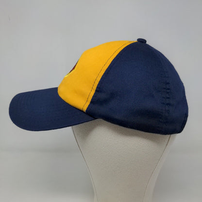 Boy Scouts Boy's Strapback Hat Blue Yellow Wolf Cub Embroidered Logo Adjustable