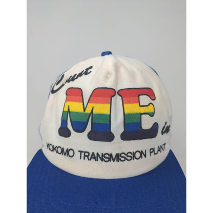 New Era Dupont Visor Pro Kokomo Transmission Plant Hat Size M-L