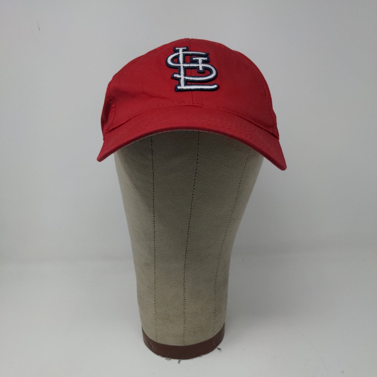 Team MLB St Louis Cardinals Strapback Hat Red Embroidered Logo OSFM