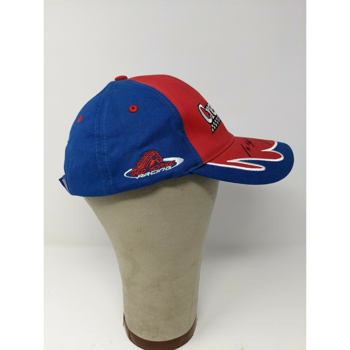 NASCAR Crescent Racing #17 Timothy Peters Autographed Strapback Hat Adjustable
