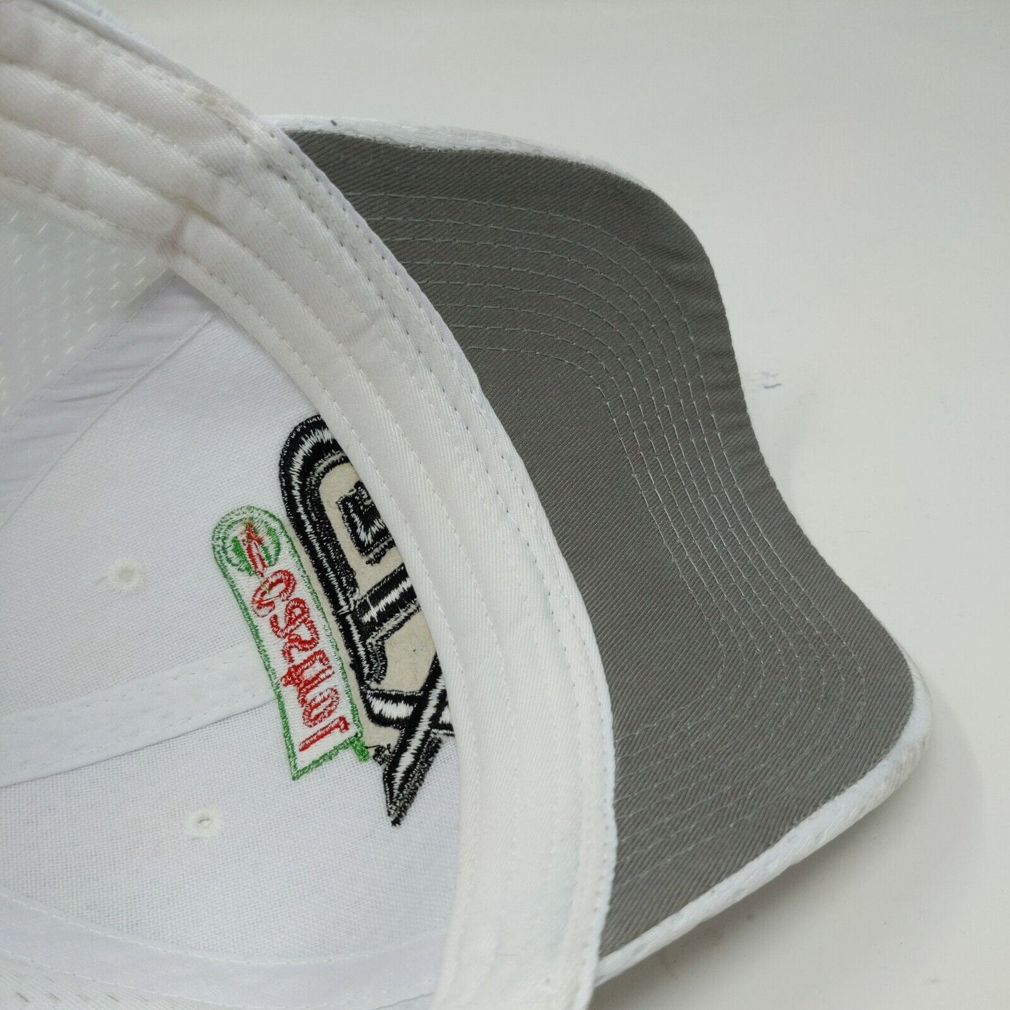 Castrol GTX Mens Strapback Hat White OSFM Embroidered Logo Adjustable