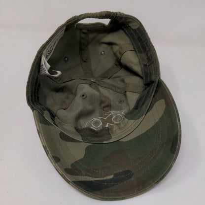 Place 1989 Baby Stretchy Camo Hat Green 18-24 Months Cotton Patch Logo