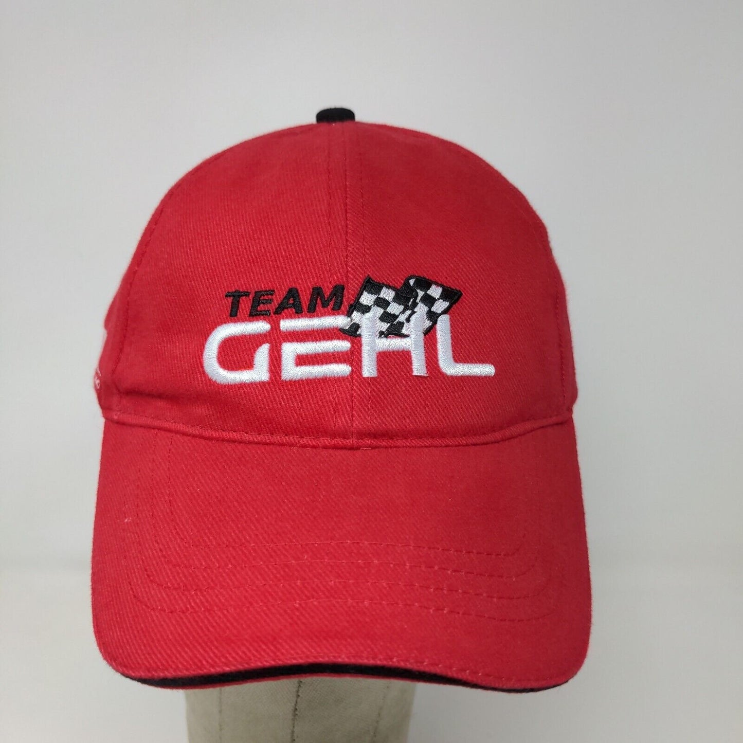 Team Gehl Men's Strapback IndyCar Series Hat Red Rahal Letterman Racing Logo
