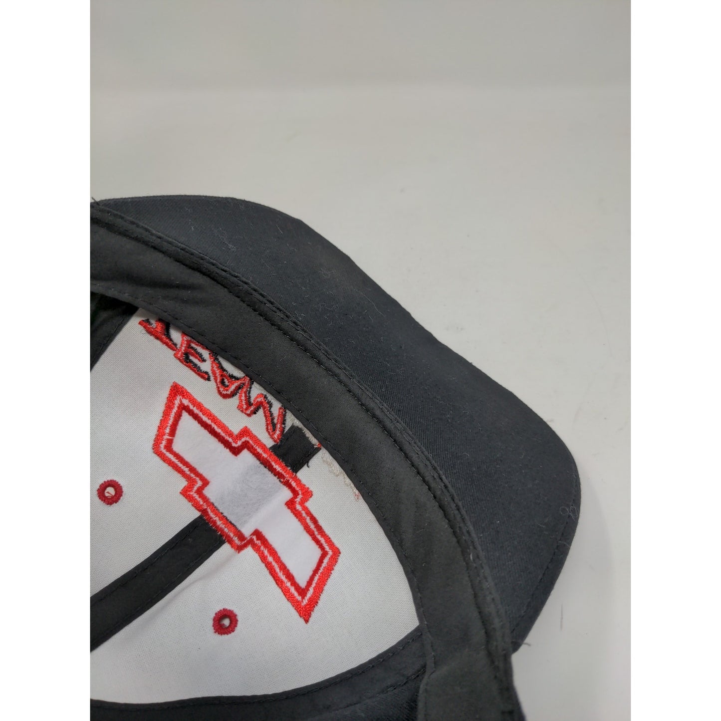 Race Day Chevy Team Monte Carlo Racing Hat Snapback OSFM Black Embroidered Logo