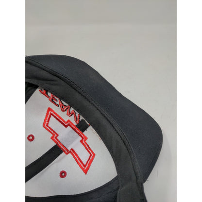 Race Day Chevy Team Monte Carlo Racing Hat Snapback OSFM Black Embroidered Logo