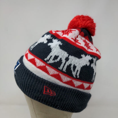 New Era Men's NFL New England Patriot's Knit Beanie Hat Cap Multi