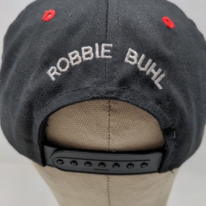 Otto Mens Racing for Kids Snapback Hat Black OSFA Autographed Signed Robbie Buhl