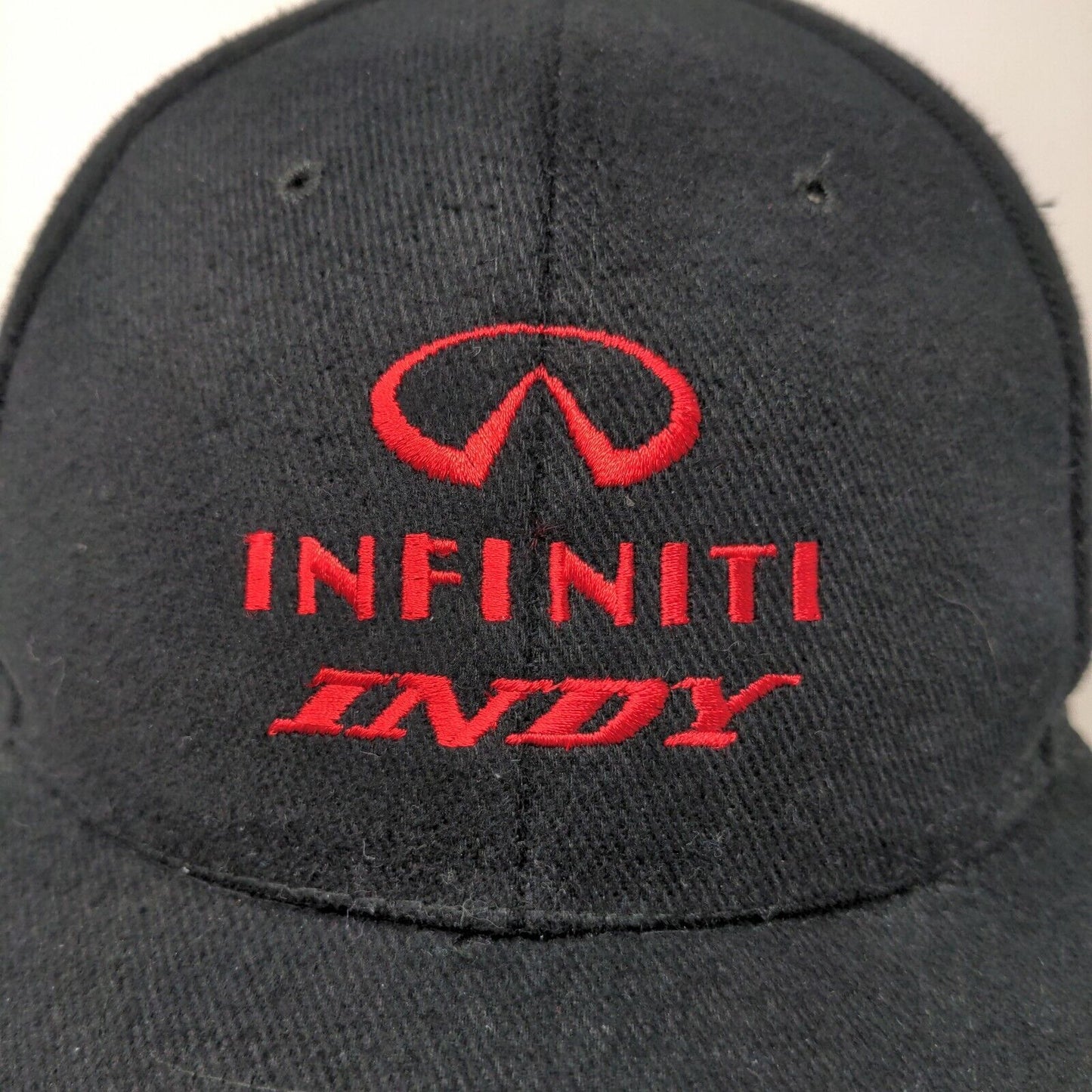 Planet Nissan Men's Infinity Snapback Hat Black Embroidered Logo