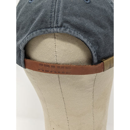 Prock Marine Company Hat Adams Brand Slideback Adjustable Black Embroidered
