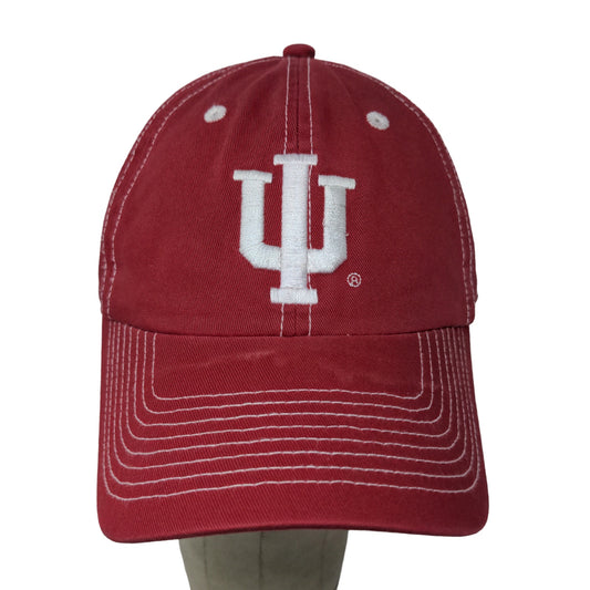 Adidas Indiana University Hoosiers Slideback Hat Red OSFM Embroidered Logo